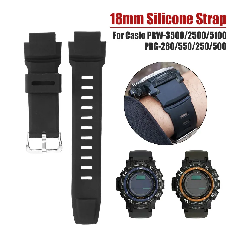 18Mm Silicone Watch…