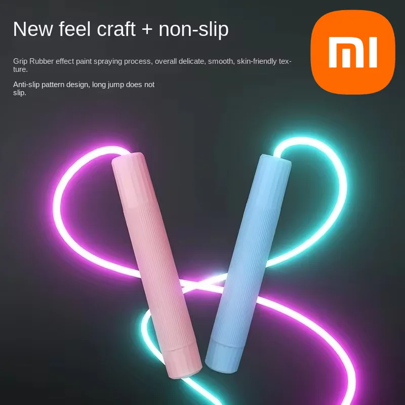 Xiaomi Glowing Skipping Rope Led Jump Rope Skipping Rope Light Sports Professional Jump Ropes Portable Training Fitness Equipmen