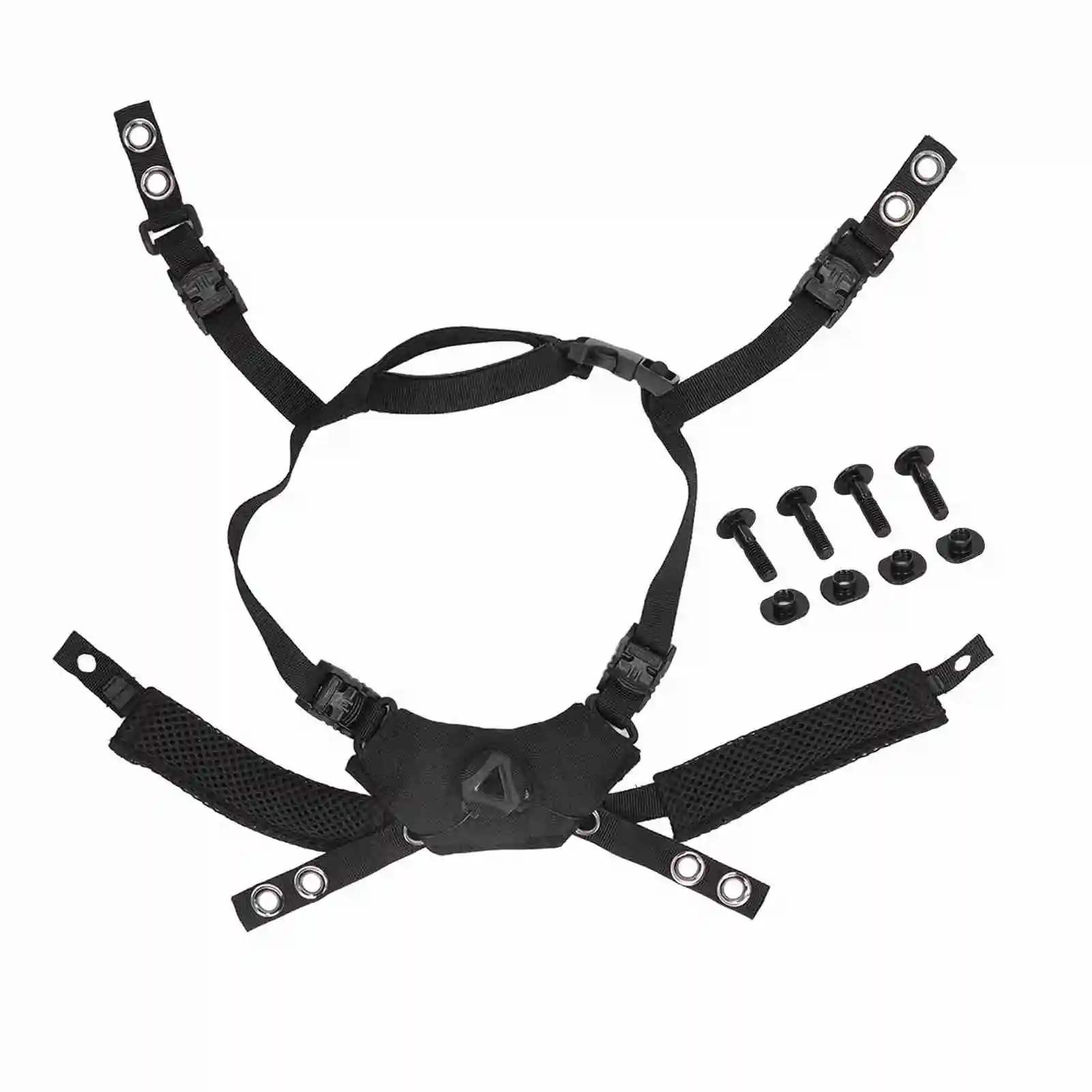 Verstelbare wijzerplaatophangingssysteem Kinband Helmaccessoires voor snel voor MICH voor Wendy-helm