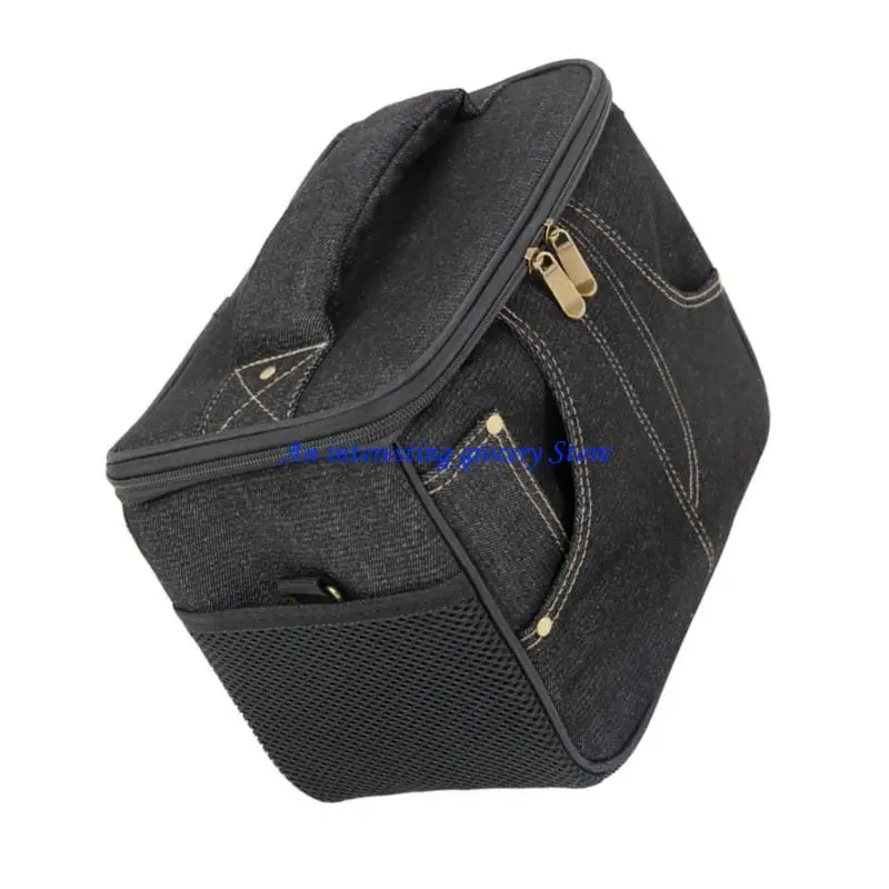 652D Small Electric Amplifier Transport Bag Protective Case Adjustable Shoulder Strap