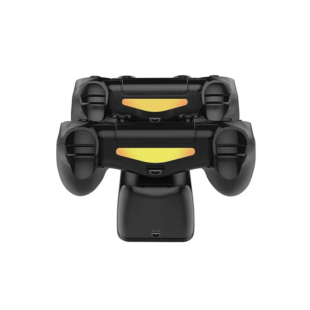 YOTEEN para cargador de controlador PS4 para Dualshock 4 estación de carga Dual con pantalla de visualización soporte para mando