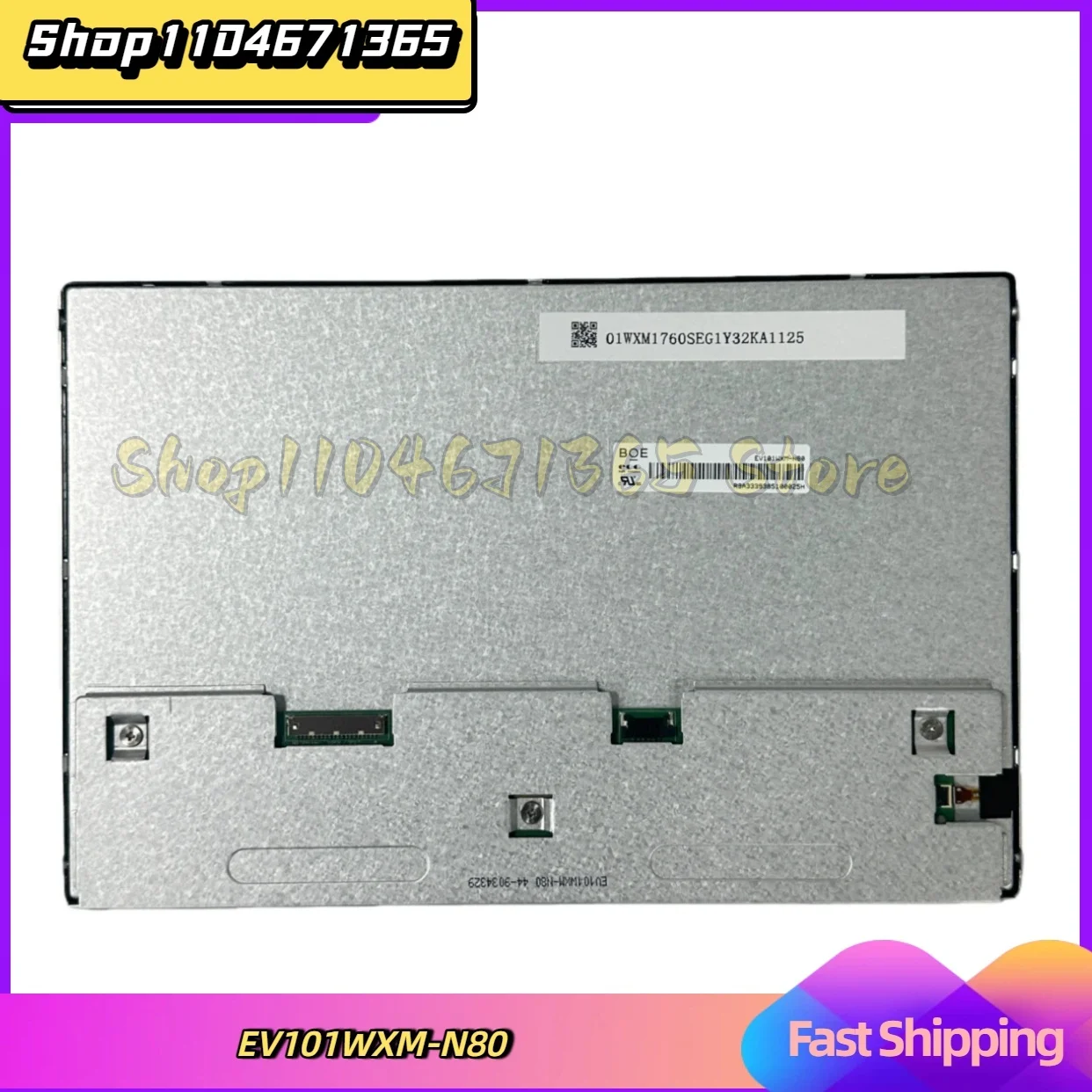 EV101WXM-N80 10.1 بوصة وحدة شاشة عرض LCD لاستبدال الإصلاح #1