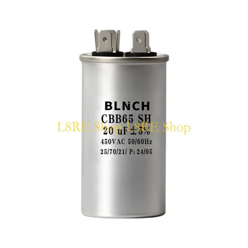 L8RE Air Conditioning Start Capacitor Aluminum Output Start Cooling Heat Pump Air Conditioning Humid Environment Capacitor