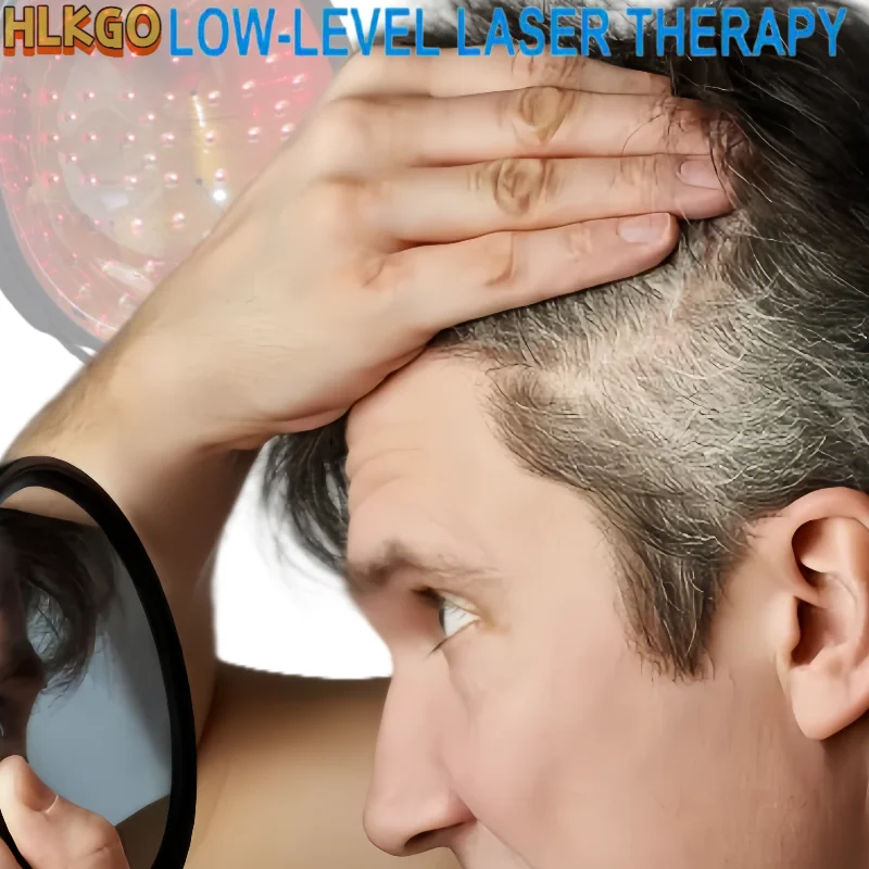 USB Charging Laser Hair Growth Cap 650nm Red Light LLLT Therapy Baseball Hat To Stimulate Hair Follicles For Men