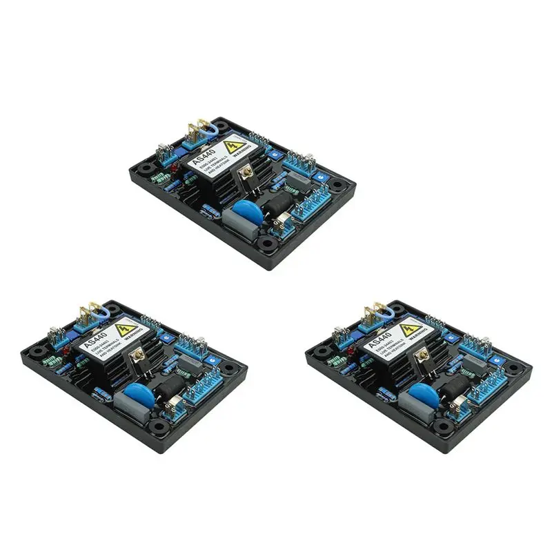 

3X AS440 AVR Generator Parts E000-24403 Convenient Automatic Voltage Regulator Generator Regulator Module