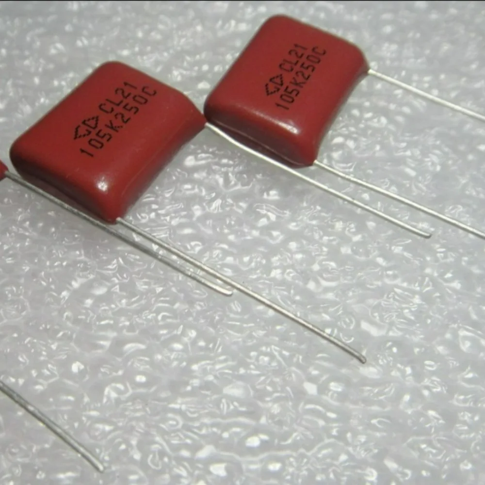 

20PCS CL21 1.0uf/250v 1u0f 1uf 105 New 15mm Film Capacitor