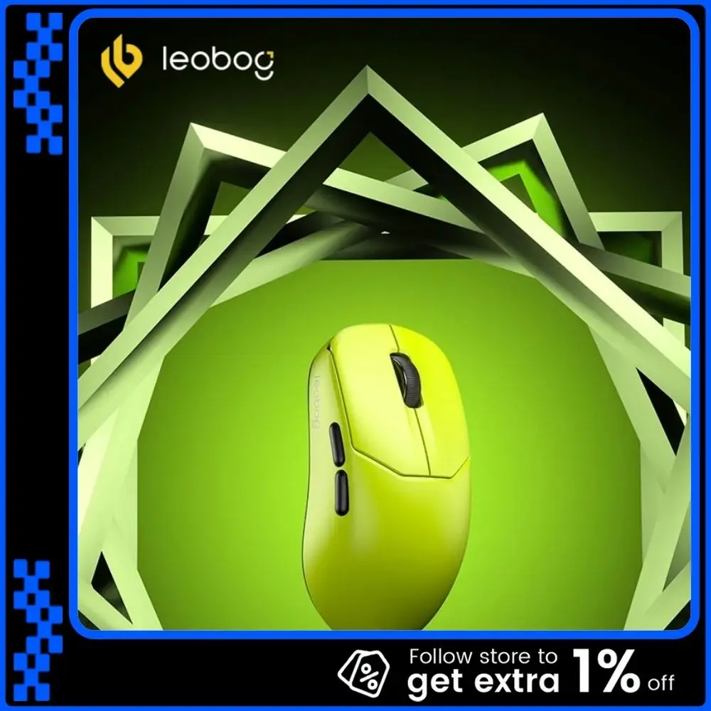 

Беспроводная мышь LEOBOG GM2 Pro Bluetooth, 3 режима, легкая, для геймеров, низкая задержка, 500 мАч, для FPS, ESGO, Valorant, подарок