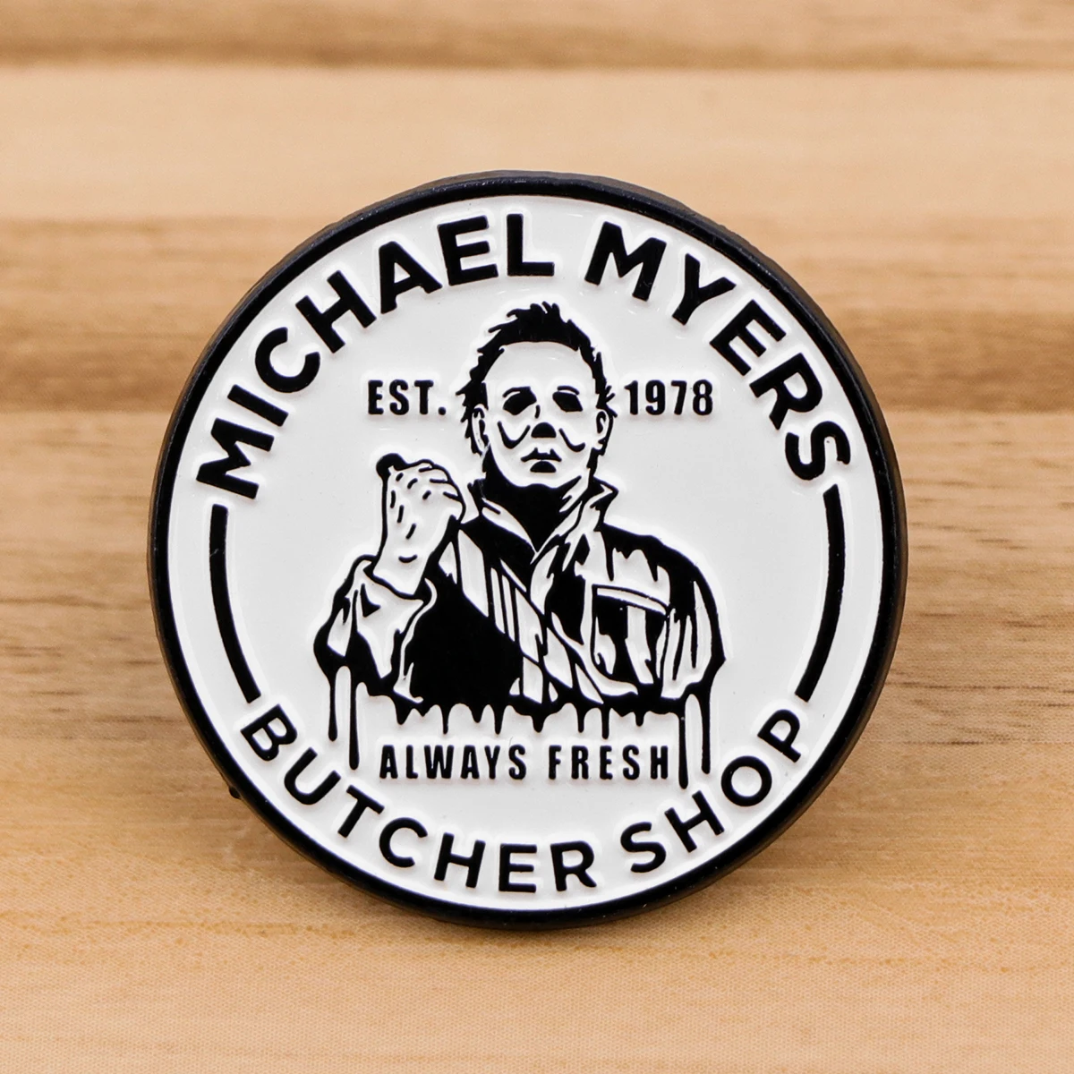 Horror Movie Killer Lapel Pins for Backpacks Men Brooch for Clothes Jewelry Enamel Pin Badges Halloween Accessories Gift