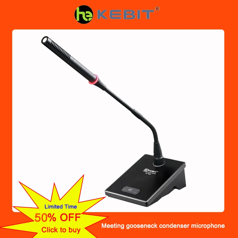 

KE-906 Professional Table Top Gooseneck Microphone for Laptop