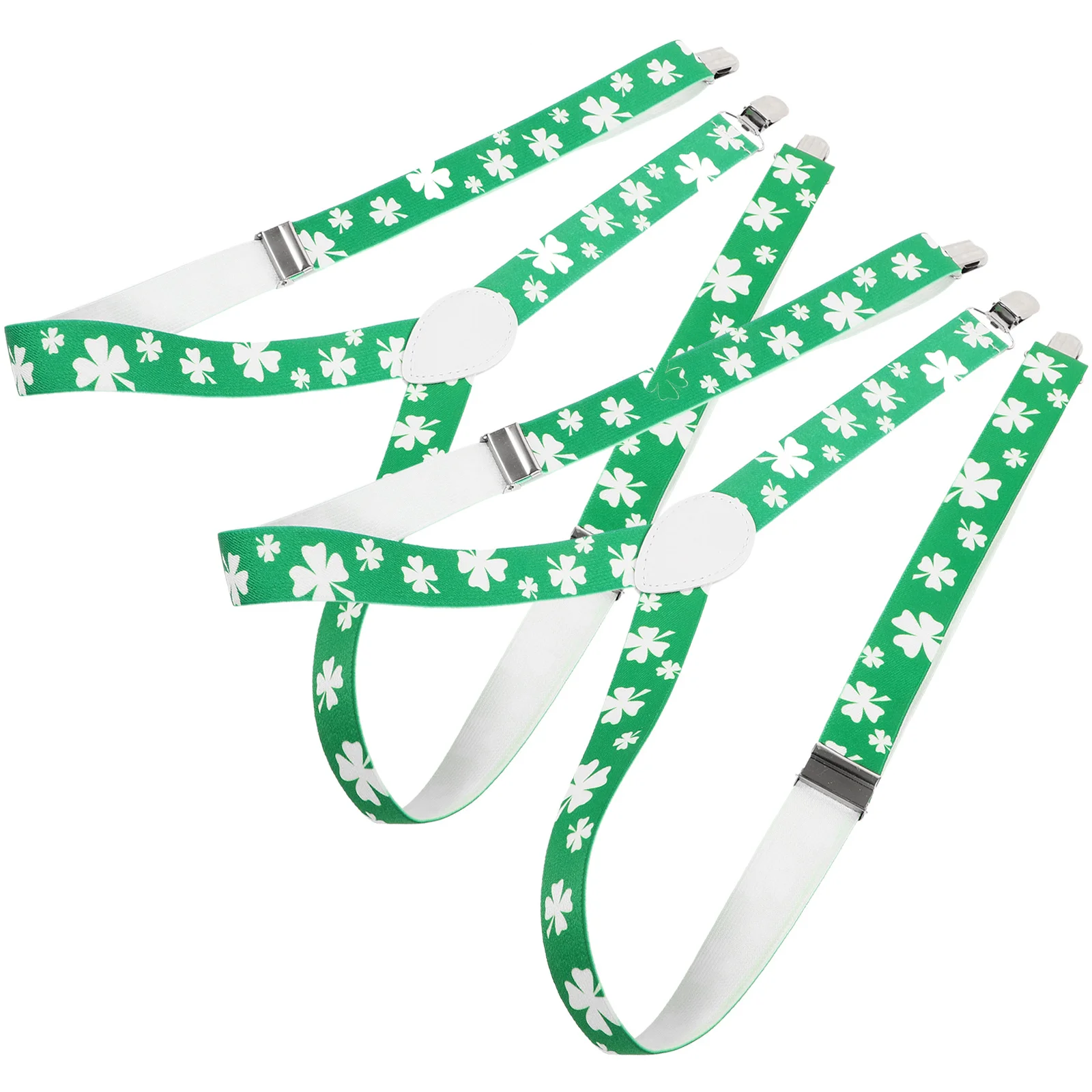 Tirantes elásticos ajustables con Clip para hombre y mujer, tirantes Unisex, uso diario, regalo de fiesta, 2,5 Cm de ancho, 2 uds.