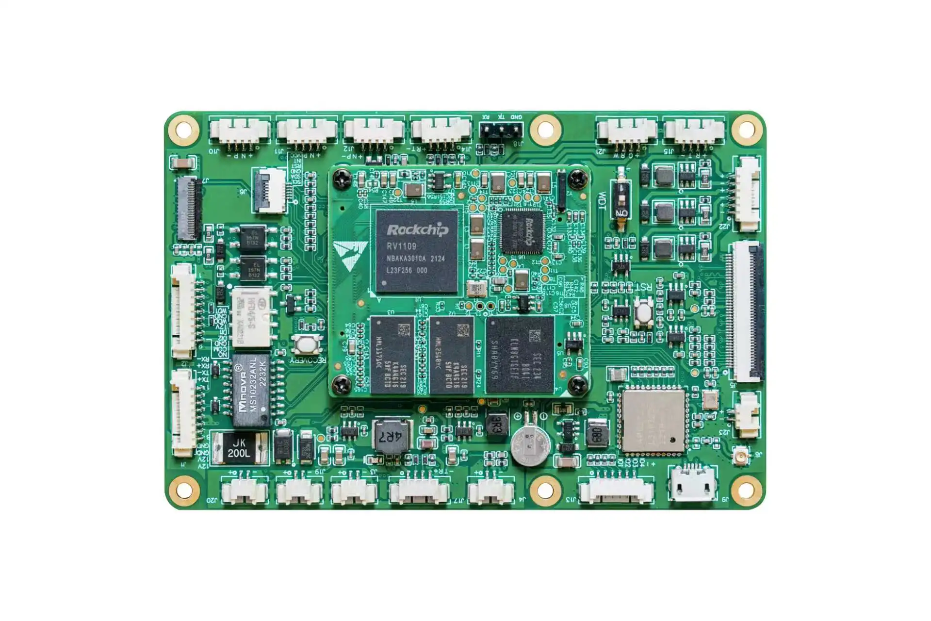 Rockchip Rockchip RV1126 Door Lock Attendance Machine Linux Infrared Binocular Face Recognition with algorithm