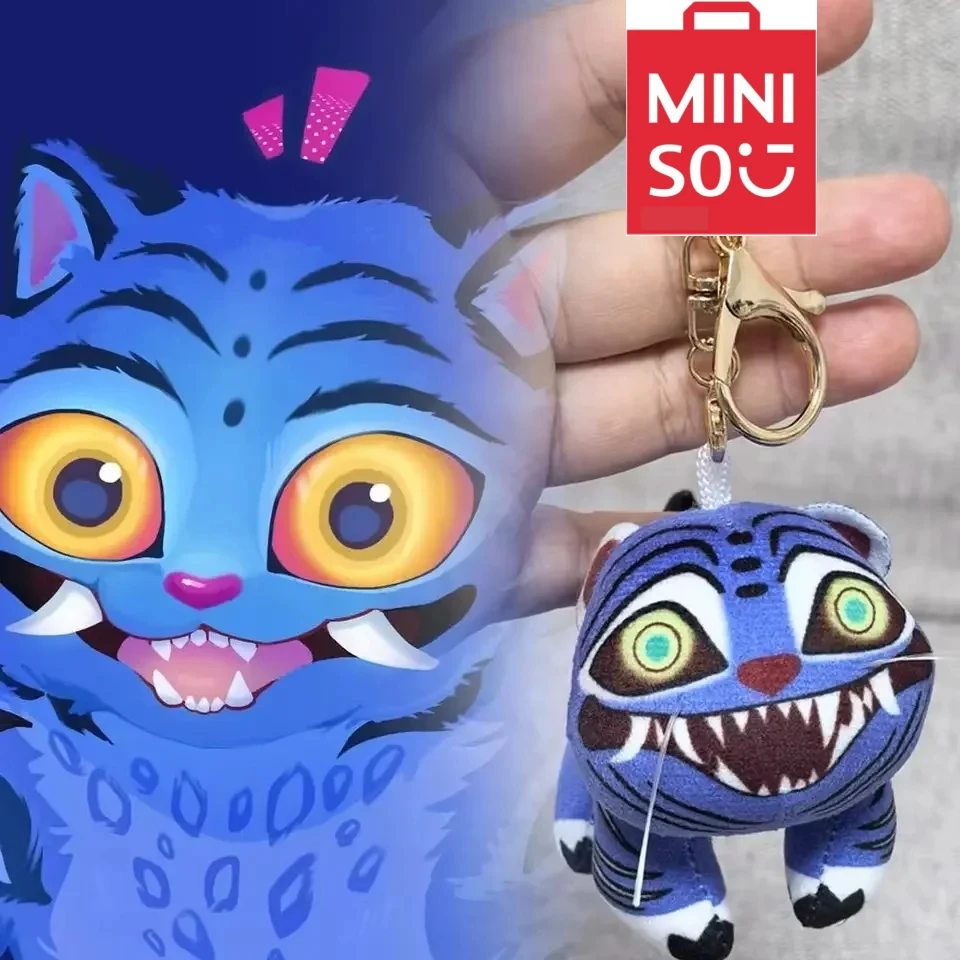 

Popular Anime Movies K-pop Devil&Tiger Pendant Keychain Backpack Hanging Decorations Halloween Carnival Props Christmas