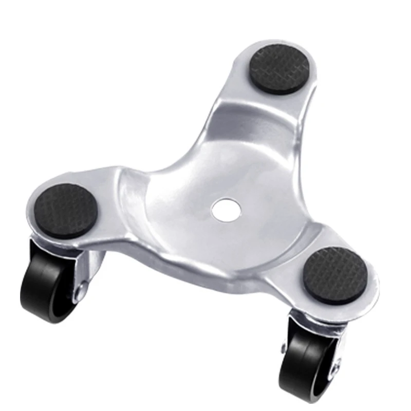 Furniture Transport Set Silver Lifter Moving Plate for Heavy Objects Bearing 400KG Mover Plate Moving Tools Labor‑Saving Mover