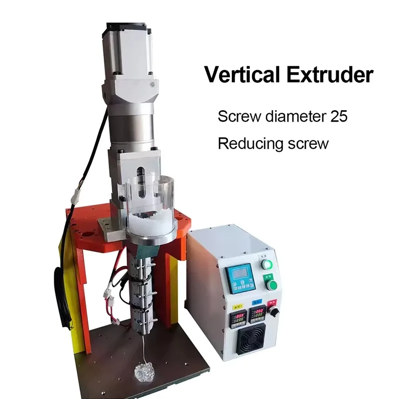 Electric 3D Printing Extruder Vertical Extruder 1200W Injection Molding Machine Desktop Laboratory Plastic ABS PP Extruder