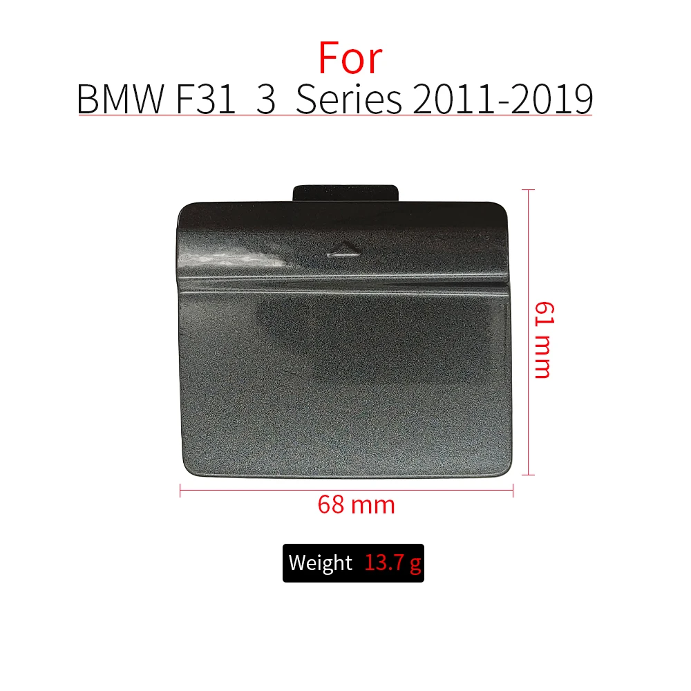 For BMW F31 M Sport Car Rear Bumper Tow Hook Cover Cap For BMW 3 Series Touring Wagon 320 325 328 330 340i 51128056616