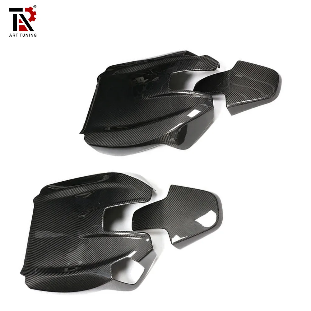 High Quality Dry Carbon Fiber Seat Back Covers 4PCS Set for BMW G80 M3 G82 M4 G83 G87 M2 F91 F92 M8 2021+ Stick on OEM Style