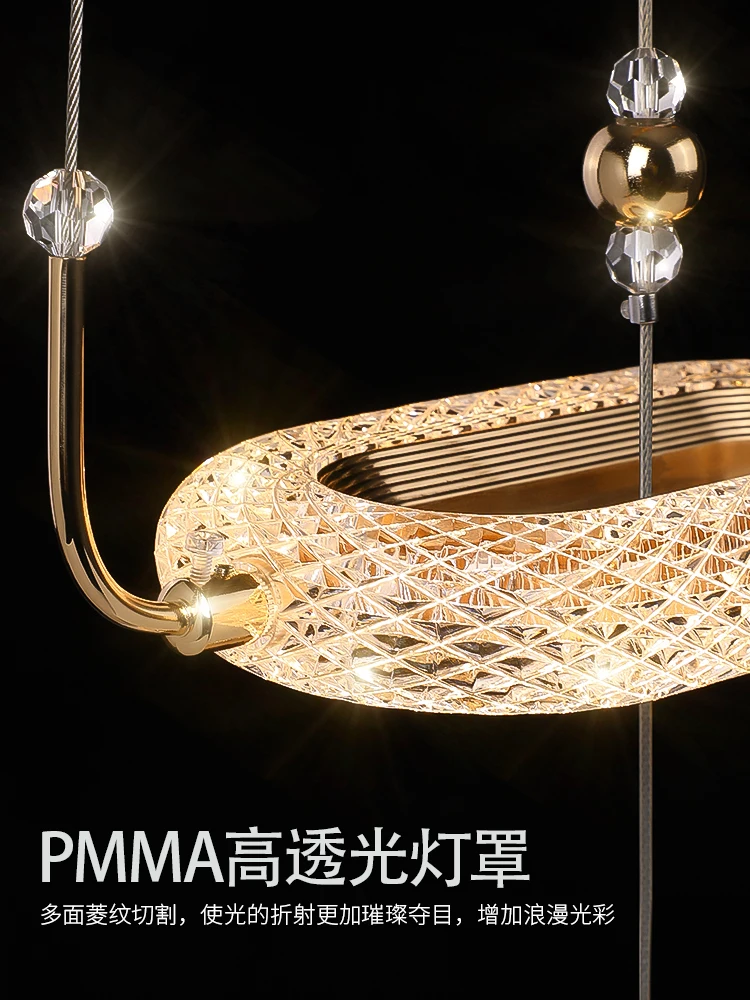 Modern Luxury Restaurant Bar Table Pendant Lamp Personalized Creative Designer Dining Room Simple