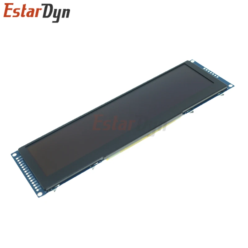5.5 inch OLED LCD Display Module 256x64 Drive SSD1322 Interface SPI/ 8-BIT Parallel Port Green Font For Arduino