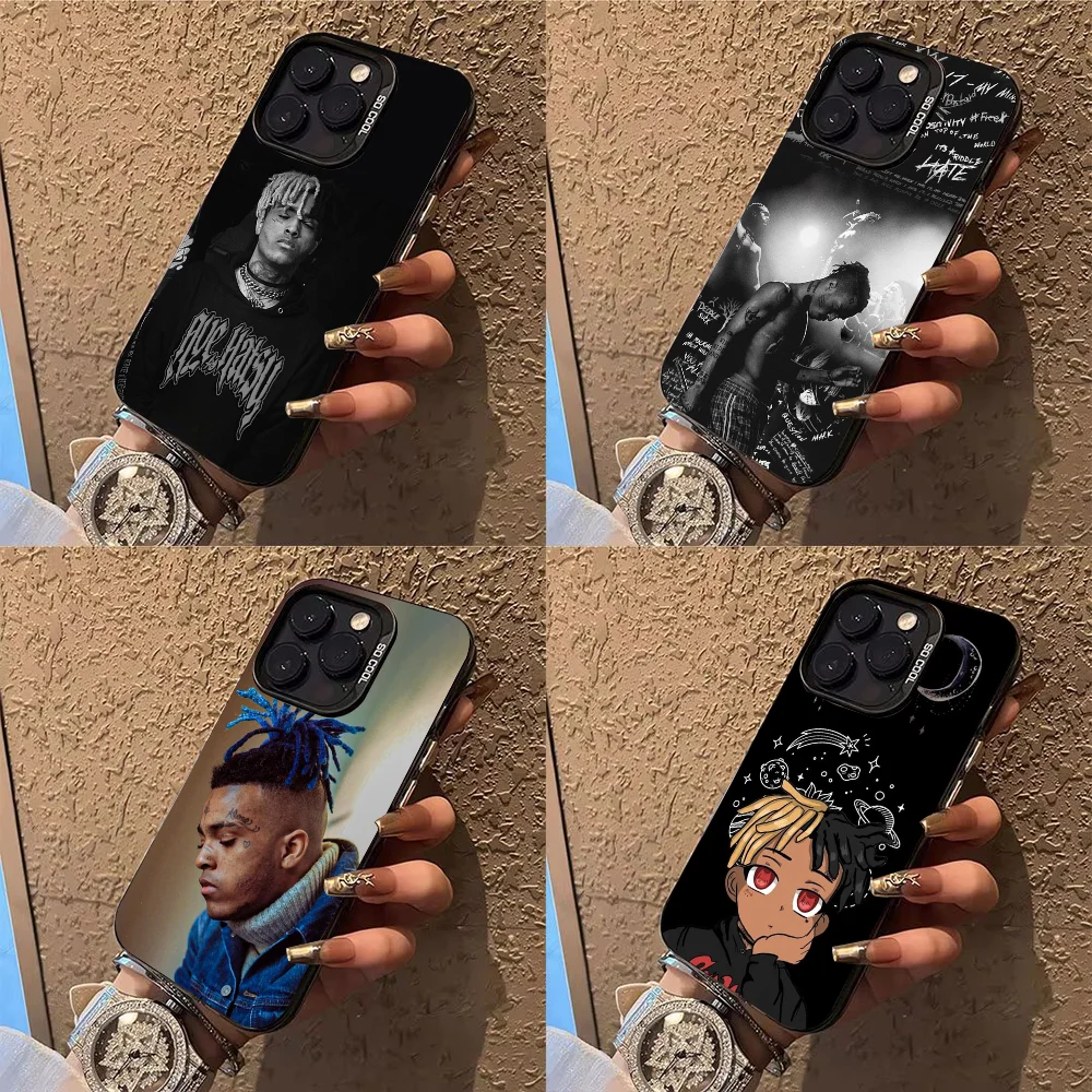 Rapper X-XXXTentacionS Phone Case  Phone Case For iPhone 14 16 15 11 12 13 Pro Max Mini Plus Shockproof Cover