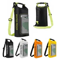 2L Dry Bag Touch Screen PVC Waterproof Bags For Trekking Drifting Rafting Surfing Kayak Outdoor Sports Bags Camping Equipment