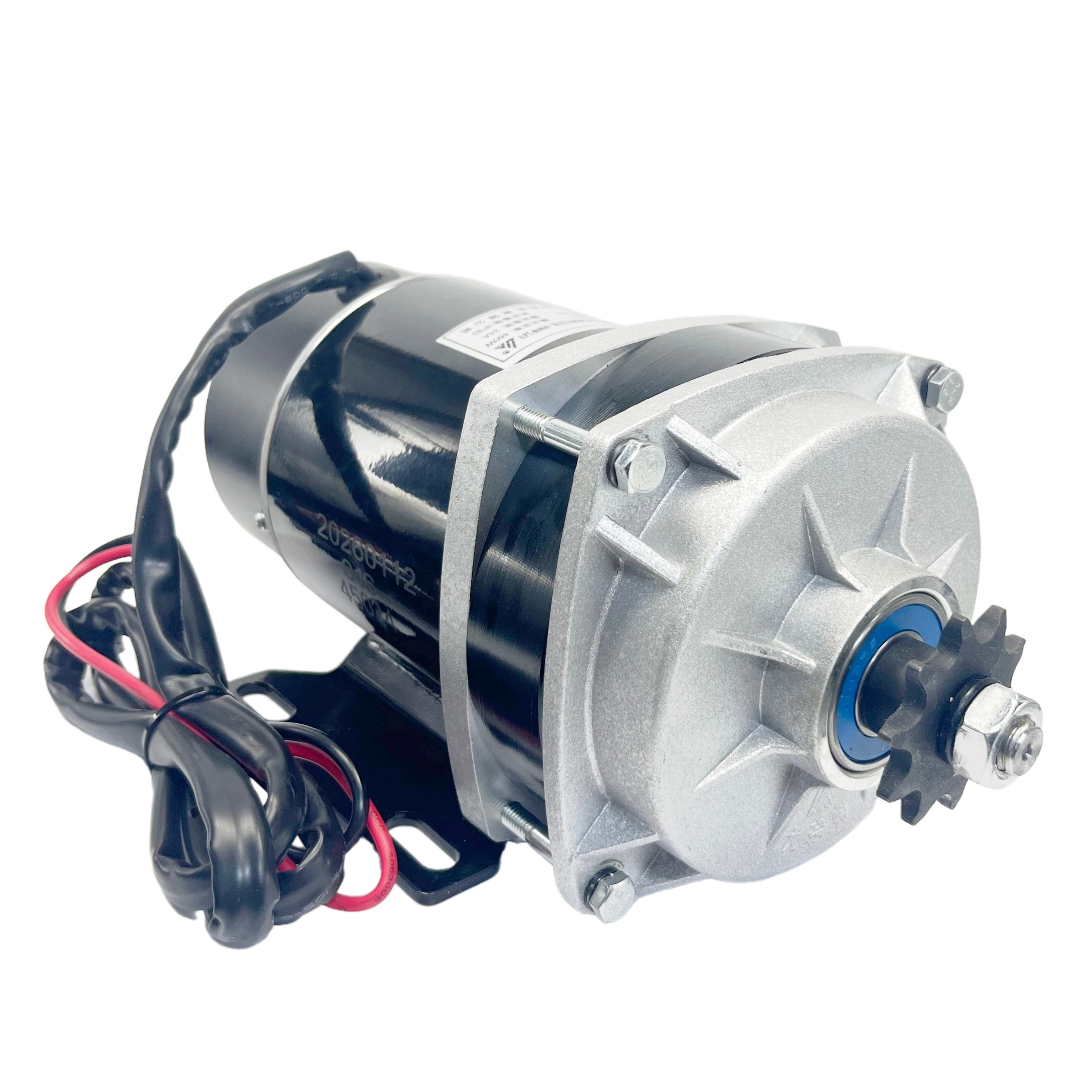 450w / 500W DC 24V 36V 48V Brush Gear Motor, DC Gear Brushed Motor,Direct Current Permanent Magnet Brush Motor MY1020ZXFH