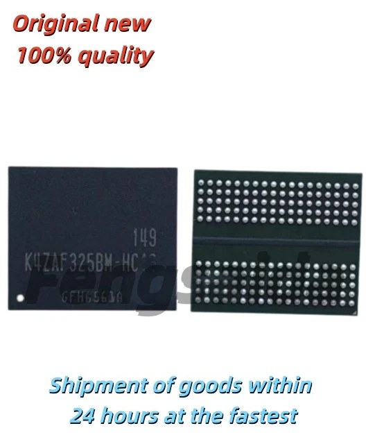 1PCS/100% new K4ZAF325BC-SC16 K4ZAF325BC-SC20 BGA DDR6 Black plastic casing