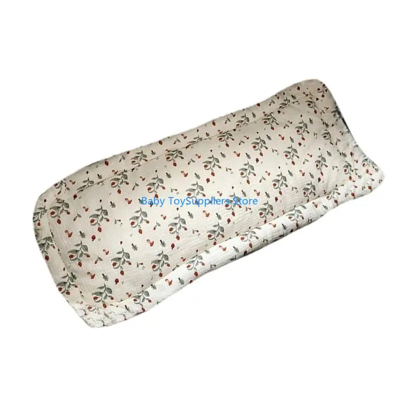 

R1WF Infant pram Cushions Lovely Pattern Designs Cotton pram Pad Universal Baby pram Cushions Cotton Pram Pad for Boy Girls