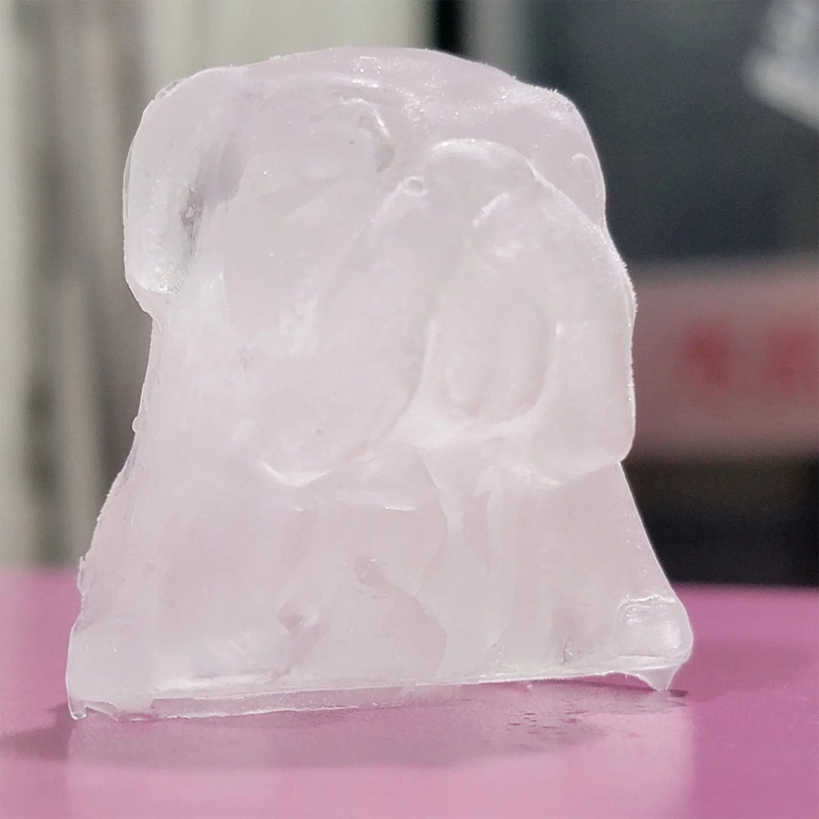 Moule à glaçons en silicone avec couvercle scellé, moule à glaçons Bulldog et Dog, nouveauté, whisky, cocktail, fournitures de fête