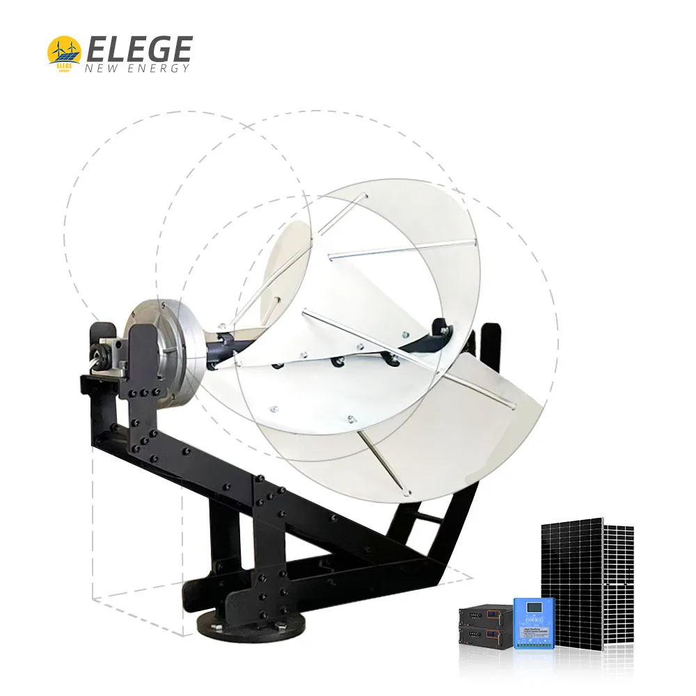 

Wind Power Turbine Generation 1kw System for Home Use and Wind Controller Adaptation 12V Voltage