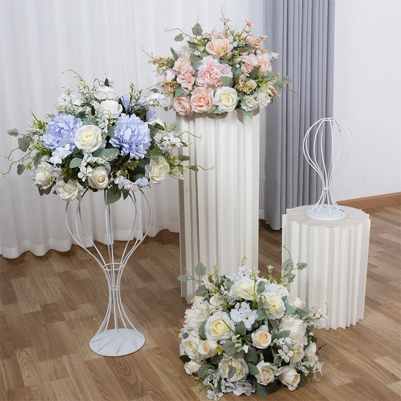 

Wedding Artificial Flowers Road Leading Flower Ball T-Stage Decor Wedding Decoration Dinner Table Floral Arrangement