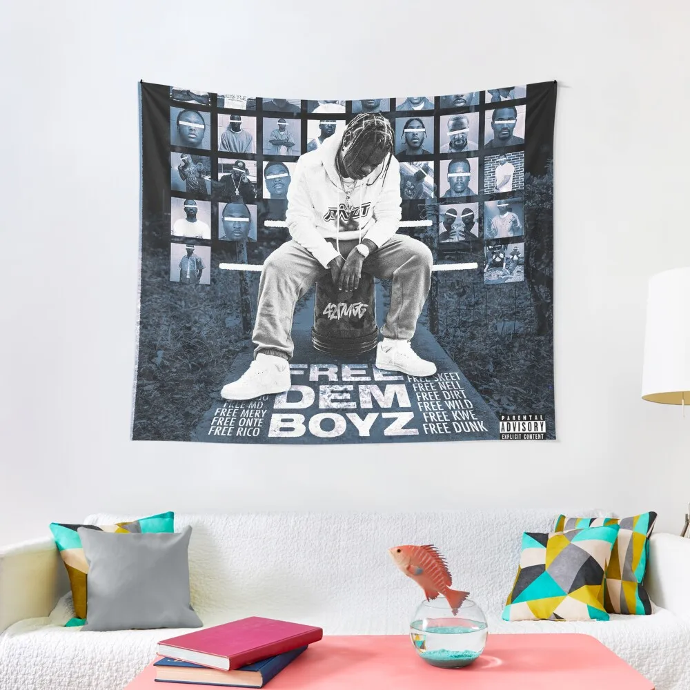 

42 Free Dem Boyz Tapestry Home Decoration Room Decore Aesthetic Nordic Home Decor Wall Hangings Decoration Tapestry