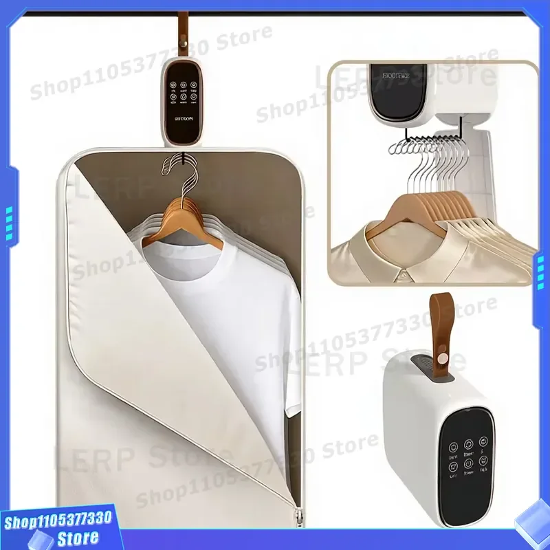 Compact Portable Electric Clothes Dryer Top Load No Installation Needed for Apartment RV Travel Home Use Small Space Saving