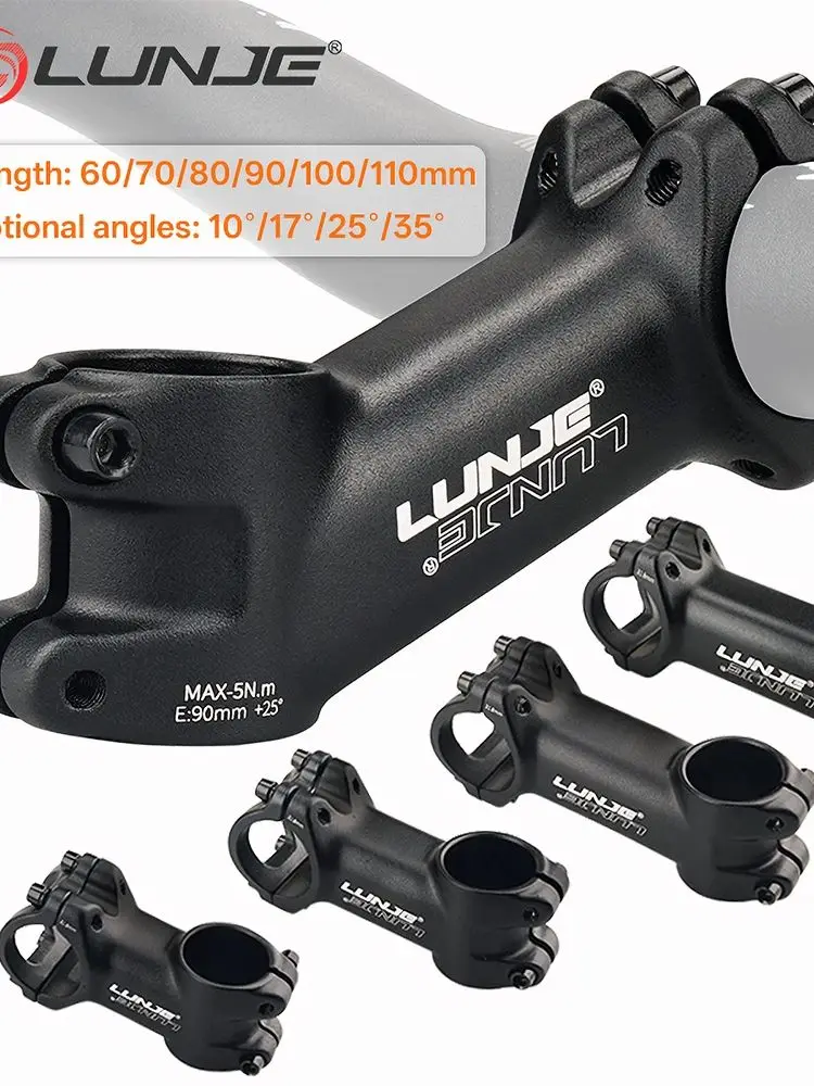 Ultraleicht Bike Power 60/70/80/90/100/110 MM MTB Fahrrad Vorbau 10/17/25/35 Grad Mountainbike Teile