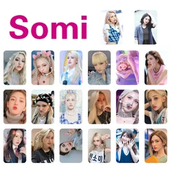 20 pz/set Kpop Somi Cards photocard nuovo Album Photo lomo Card Somi cartolina per fan regalo Kpop Girls Group