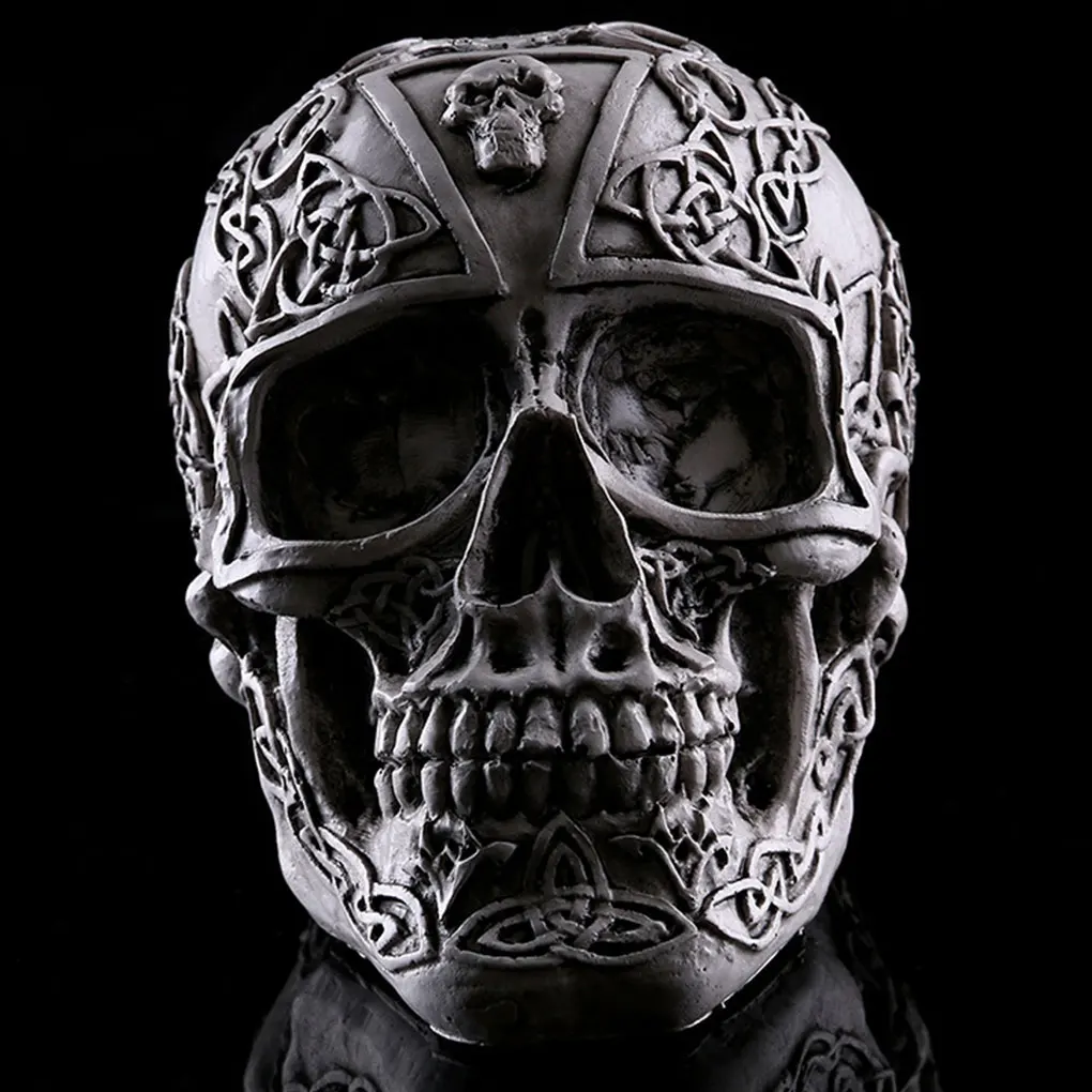 

Хэллоуин Голова Ужаса Настольная Страшная Атмосфера Украшение Орнамент