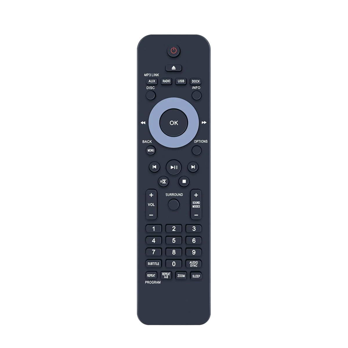 Remote Control For Philips HTS5550/12 HTS5120 HTS5120/78 HTS3510/12 HTS3201/12 HTS3020/05 HTS3373/94 HTS3373/98 Theater System