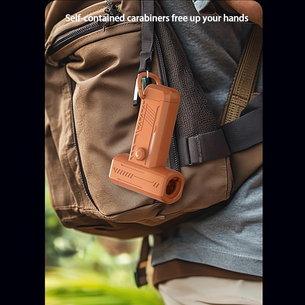 Mini ventilatore turbo violento con asciugatrice leggera che soffia campeggio all'aperto 130000 Ventilatore per polvere portatile ad alta velocità giri/min