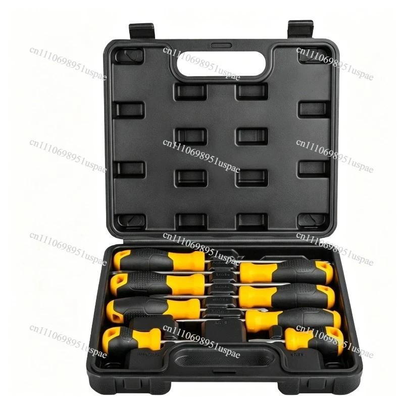 Plastic box screws 8-piece set Repair screwdriver Strong household screwdriver