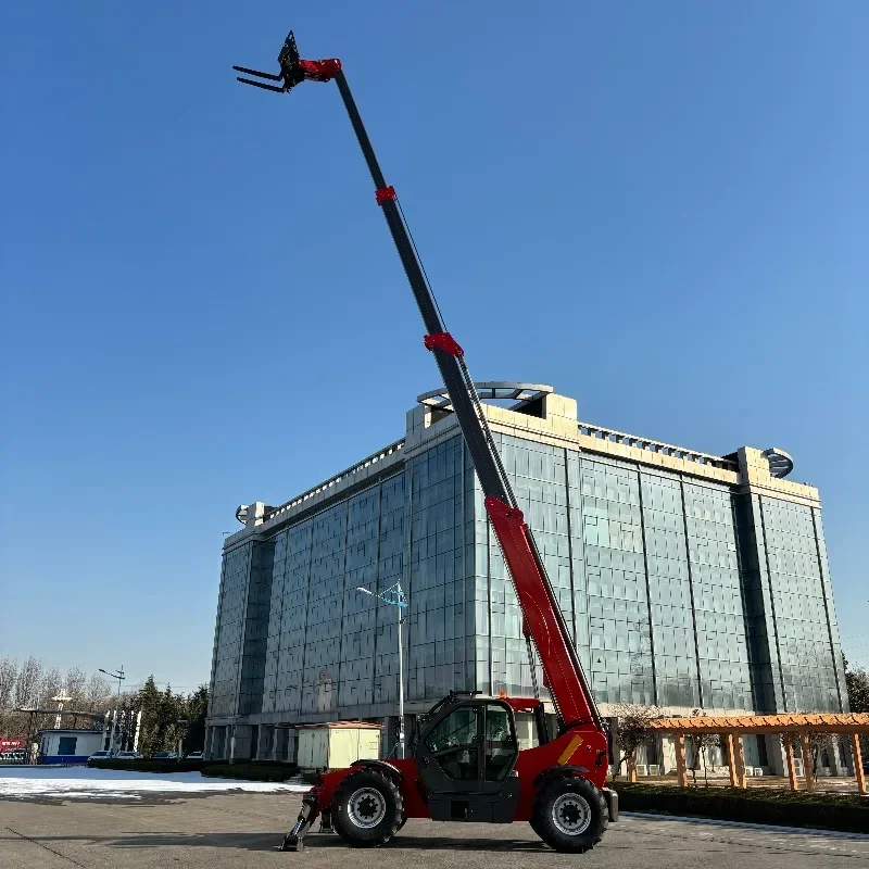 Customized Telescopic Handler RG-4018 4Ton 18m High-Lift 4WD Multi-purpose For Installation Custom Telescopic Handler
