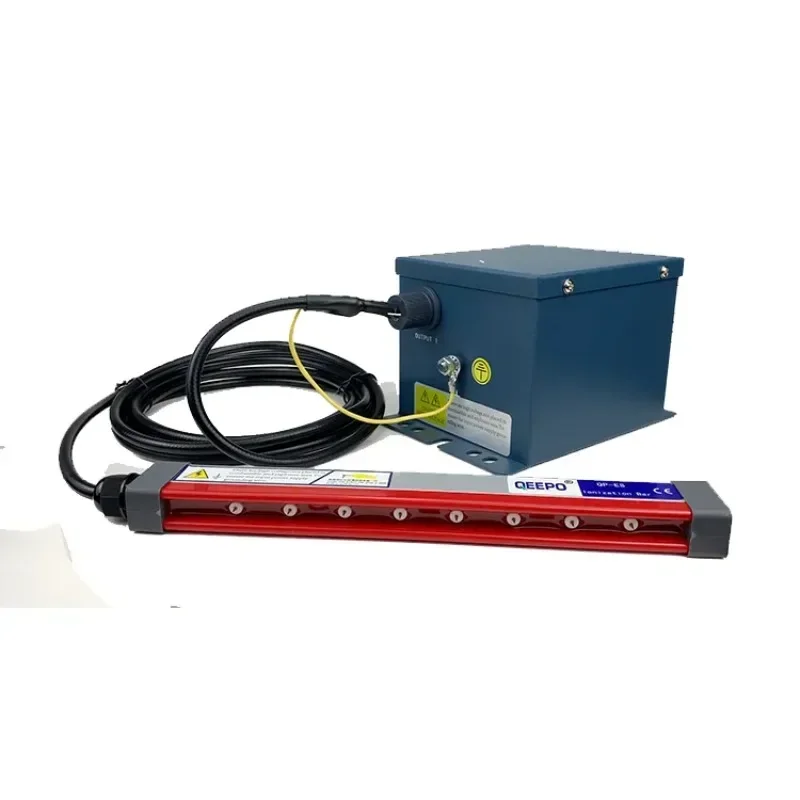 QEEPO High Voltage Discharge Electrostatic Charger Eliminator Ionizing Bar Device