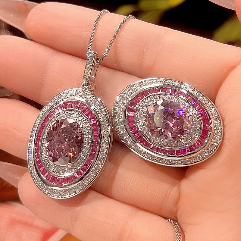 

Ювелирный набор с текстурой в форме птичьего гнезда и сушеной розы, основной камень 10-12 мм