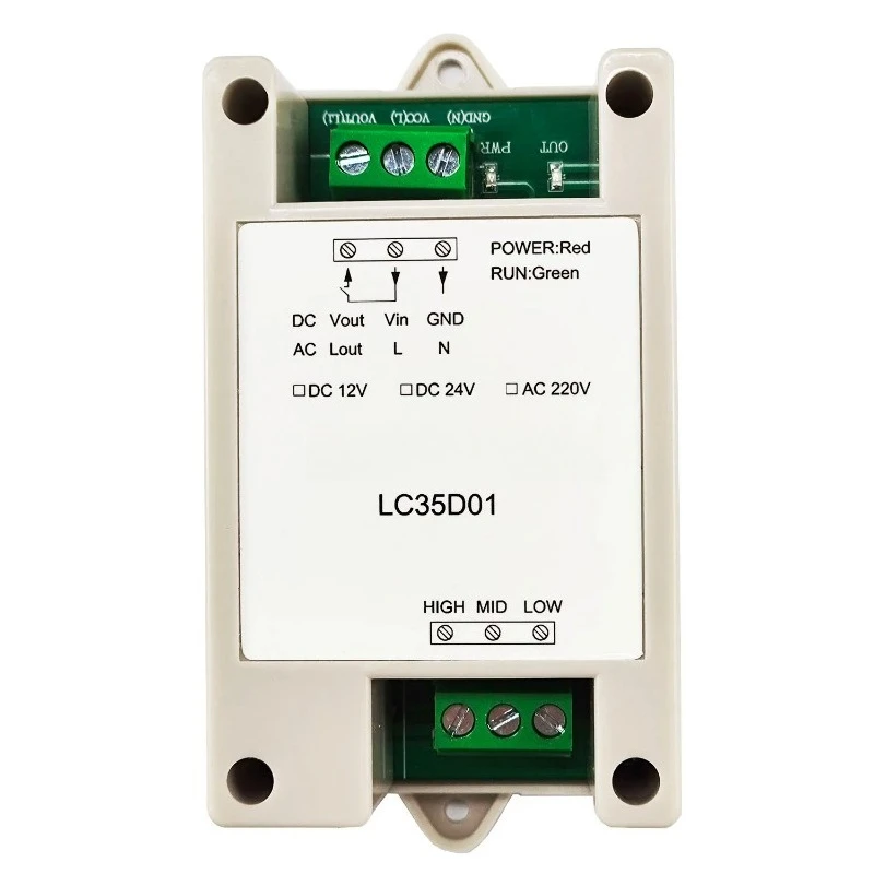 DC 12V/24V AC 110V/220V Water Level Sensor Controller, Auto Start-Stop Pump System with Waterproof Probes