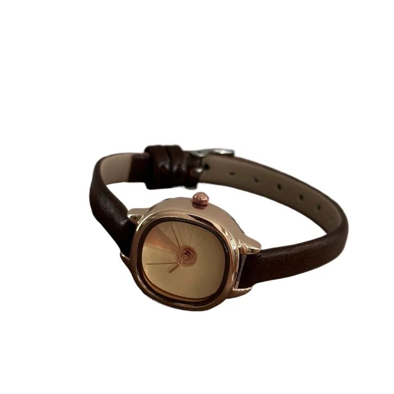Vintage Student Quartz Watch Women's 2025 New Waterproof Fashion Trend Light Luxury Niche Ladies Premium Temperament Watch  Gift