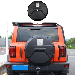 Car Spare Tire Cover Full Package Exterior Decoration Modification Tailgate Tire Cover Fit For Tank 300 2022 - 2026 Accessories