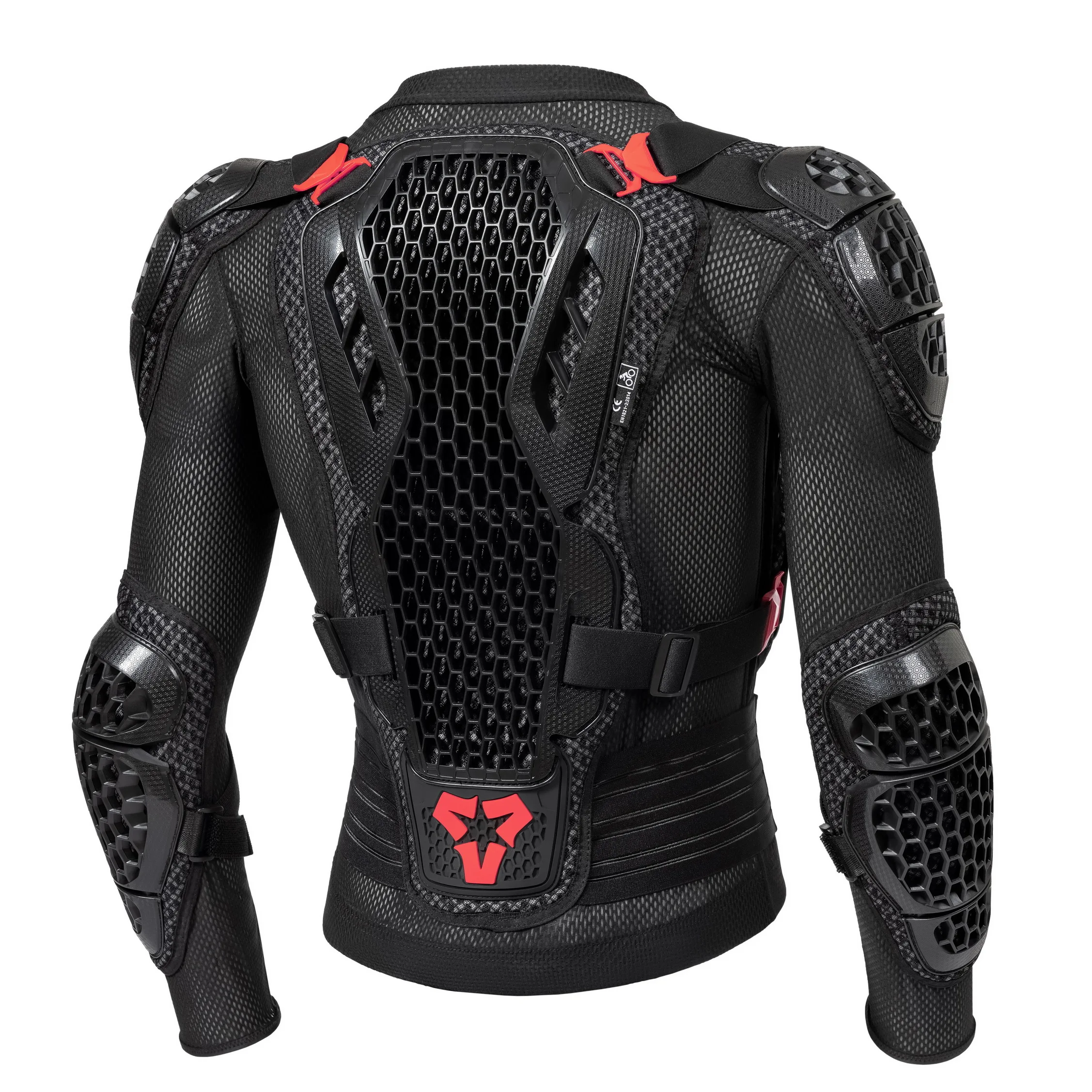 سترات دراجة نارية للرجال درع دراجة نارية قابل للتنفس ومقاوم للصدمات بدلة واقية مع حماية خلفية للدراجات النارية