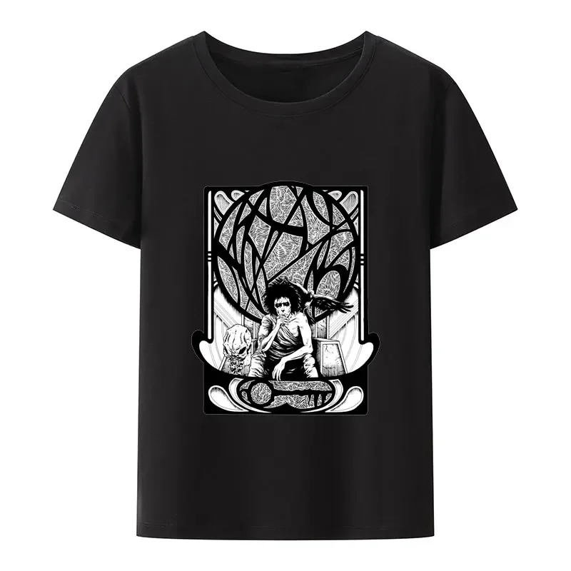 An Endless Dream Death Comics Modal T Shirt Hipster Comfortable Humor Short-sleev Breathable Camisetas Fashion Casual Streetwear