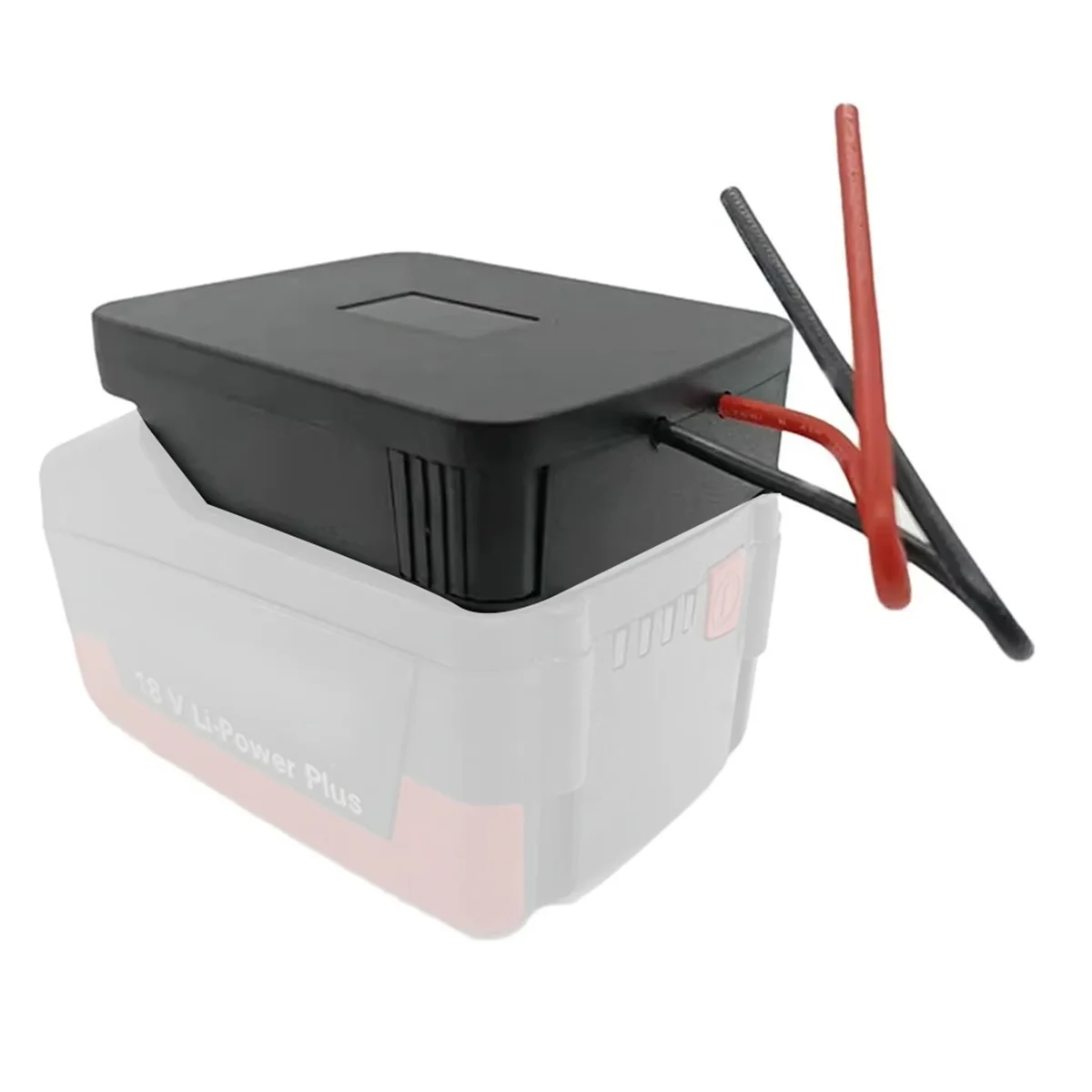 Adattatore batteria BAAQ per adattatore batteria agli ioni di litio da 18 V Uscita fai-da-te per connettore di alimentazione dock Accessori Connettore fai-da-te