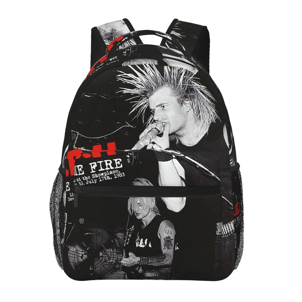 Charged Gbh Band Midnight Madness Backpacks Boys Girls Bookbag Children School Bags Cartoon Laptop Rucksack Shoulder Bag
