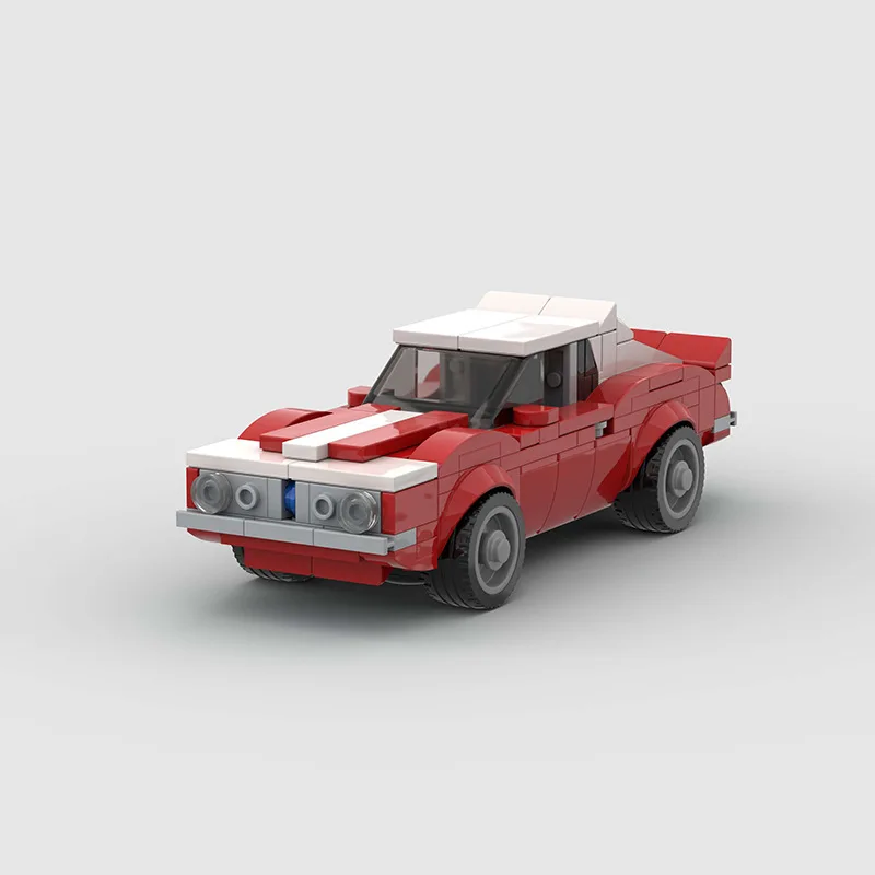 Super Sports Car Racing Building Blocks Compatible with Lego Small Particle Educational Assembly Children's Toy for Wholesale