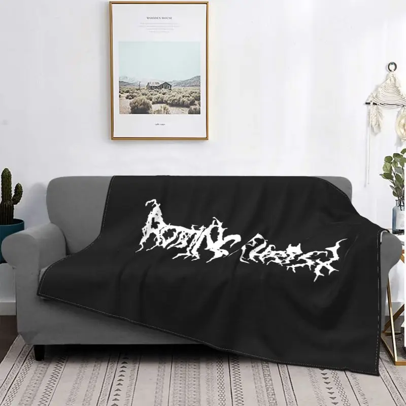 Rotting Christ Rock Band Heavy Metal Blanket Warmth New Style Super Warm Faux Fur Mink Machine Washable